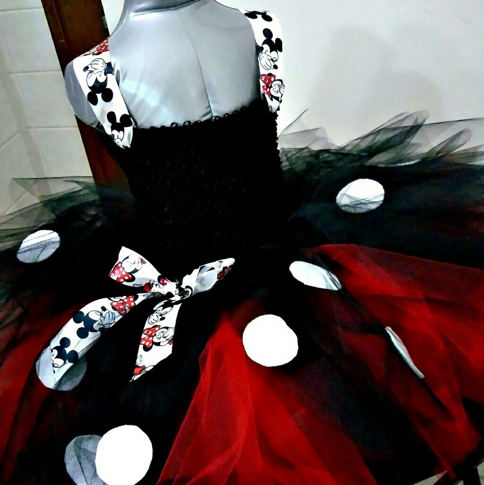 Minnie and mickey tutu dress